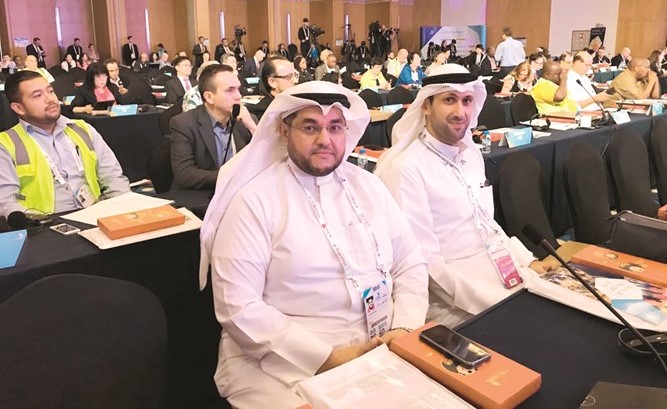 م.طارق العميري مترئسا وفد الكويت في الاجتماعات﻿