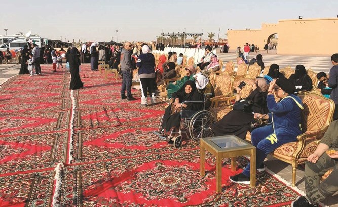 من أنشطة القرية العام الماضي﻿