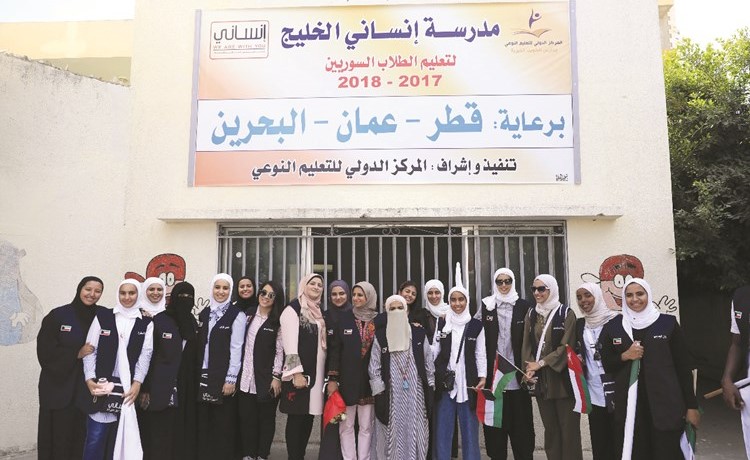افتتاح 5 مدارس للنازحين السوريين في شمال لبنان