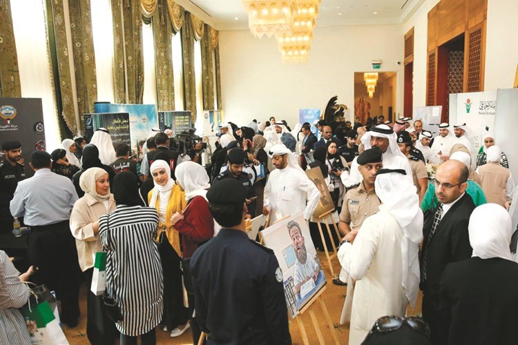 جانب من احتفالية مكتب الإنماء الاجتماعي باليوم العالمي للصحة النفسية ﻿