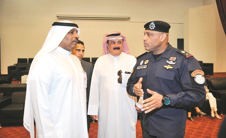 اللواء صالح العنزي يتابع الانتخابات ﻿