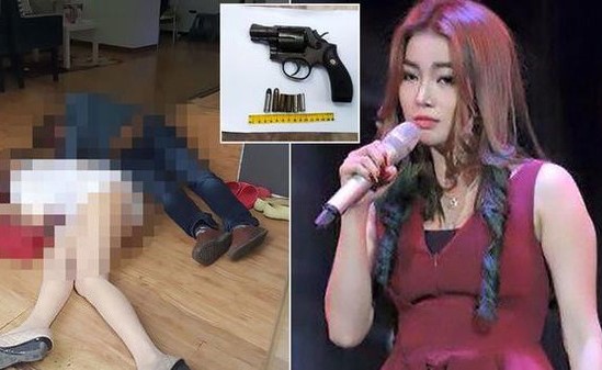 بالصور.. زوج غيور يفرغ مسدسه في نجمة "ذا فويس" وينتحر