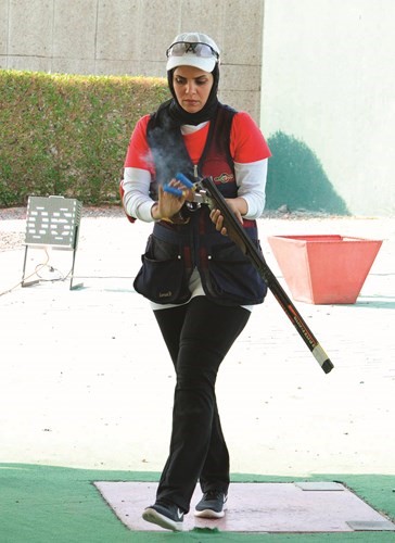 الرامية شيخة الرشيدي أحرزت الميدالية الذهبية بجدارة﻿