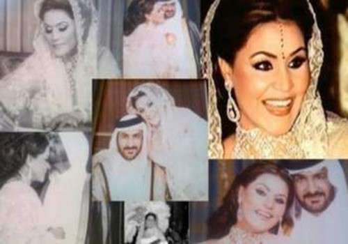 صور نادرة من زفاف الفنانة أحلام قبل 15 عاماً
