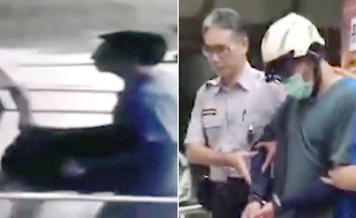 فيديو مأساوي .. أب يسلم جثة رضيعته التي قتلها قبل 12 عاماً