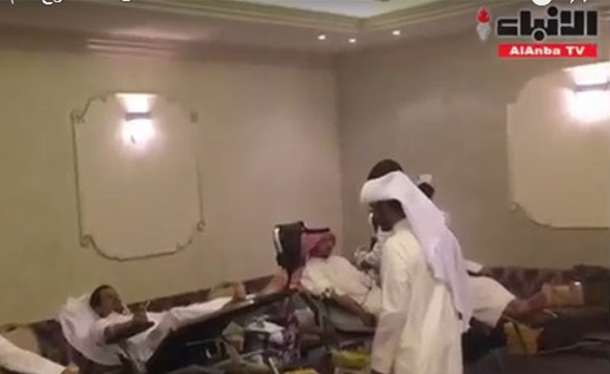 انطلاق حملة التبرع بالدم بديوان النائب السابق احمد الشحومي