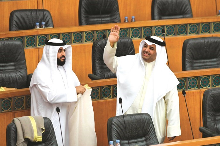 مبارك الحجرف وعبدالله فهاد﻿
