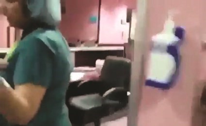 الممرضة التي ظهرت في الفيديو المتداول﻿