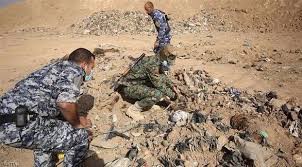 العراق: العثور على مقبرة تضم 50 رفات لضحايا داعش شمالي البلاد