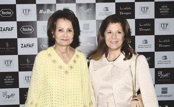 د.سميرة سيد عمر ود.لبيبة تميم ﻿
