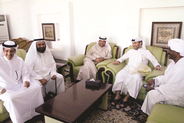 الوفد نيابي برئاسة د. وليد الطبطبائي وعضوية النائبين الدقباسي وخالد العتيبي ﻿