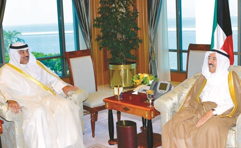 صاحب السمو الأمير مستقبلا الشيخ صباح الخالد ﻿