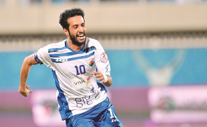 محمد سعد وصيفا لهدافي الدوري مع توريس وفراس الخطيب﻿﻿(الأزرق.كوم)﻿