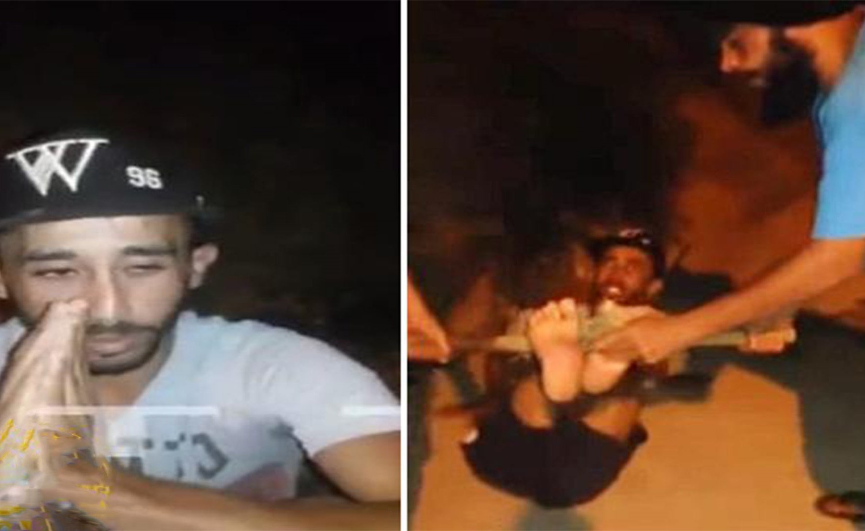 شاهد .. فيديو صادم لجزائريين يعذبون شاباً بتهمة "الشعوذة" !