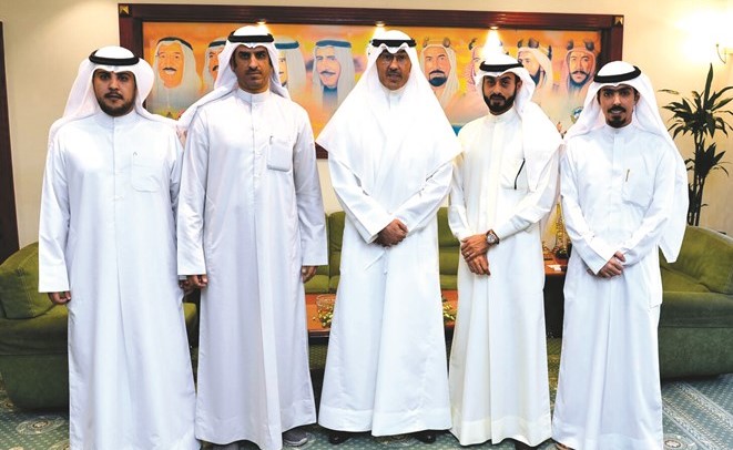  جانب من لقاء الخالد ومسؤولي نقابة المدنيين العاملين بـالداخلية﻿