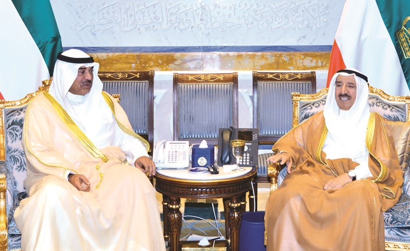 صاحب السمو الأمير مستقبلا الشيخ صباح الخالد﻿