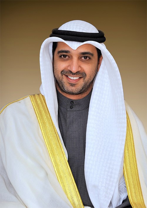 وزير الدولة لشؤون مجلس الوزراء وزير الإعلام بالوكالة الشيخ محمد العبدالله
