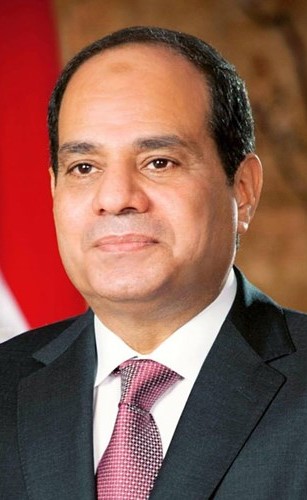 الرئيس المصري عبد الفتاح السيسي﻿