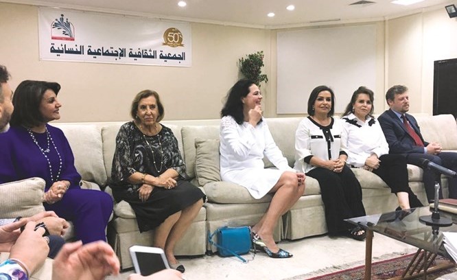 رئيسة مجلس الشيوخ البلجيكي زارت الجمعية الثقافية النسائية
