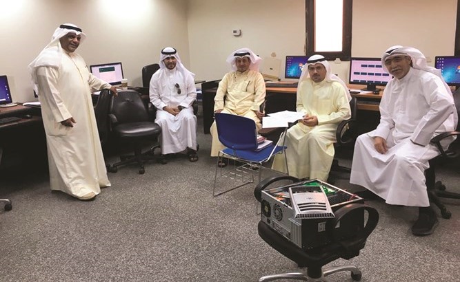 «التصحيح الآلي للاختبارات» بالمعهد العالي للخدمات الإدارية والمكتبية