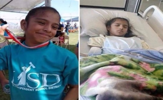 أمريكا تفرج عن طفلة مكسيكية مصابة بالشلل الدماغي