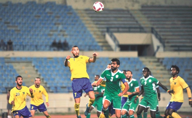 مواجهة قوية بين الصفاء والأنصار انتهت صفراء﻿
