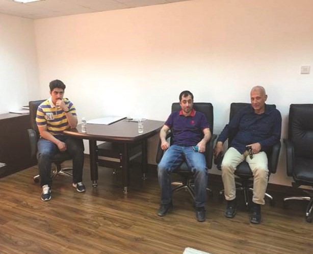 أمين عام الجامعة بالإنابة تفقد مشاريع الجامعة بموقع الشويخ
