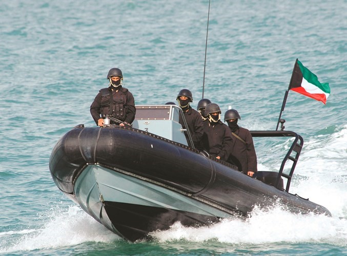 القوة البحرية جهوزية دائمة وسرعة في التنفيذ﻿