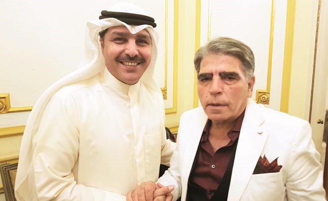 مشاري البعيجان مع محمود الجندي﻿