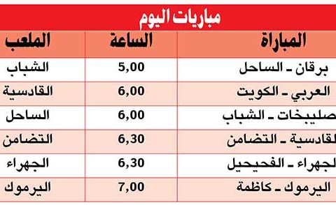 «الأخضر» أمام «الأبيض» لفض شراكة صدارة «الطائرة»
