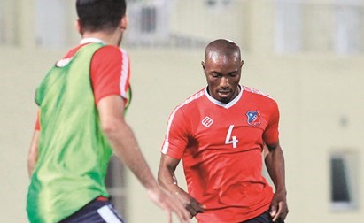 جانب من تدريبات الكويت في دبي ﻿