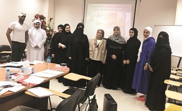 عدد من المشاركين في الدورتين التدريبيتين﻿