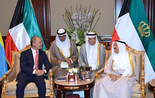   أمير البلاد الشيخ صباح الأحمد مستقبلا ًسفير جمهورية فيتنام
