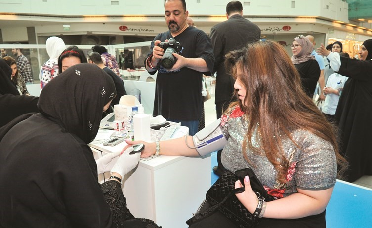 فحص السكري على هامش الفعاليات﻿