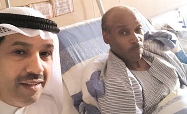 د. حمود فليطح اطمأن على عنبر سعيد﻿