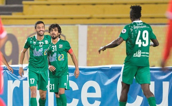 فرحة عرباوية بالفوز على الصليبخات 	(الازرق.كوم) ﻿