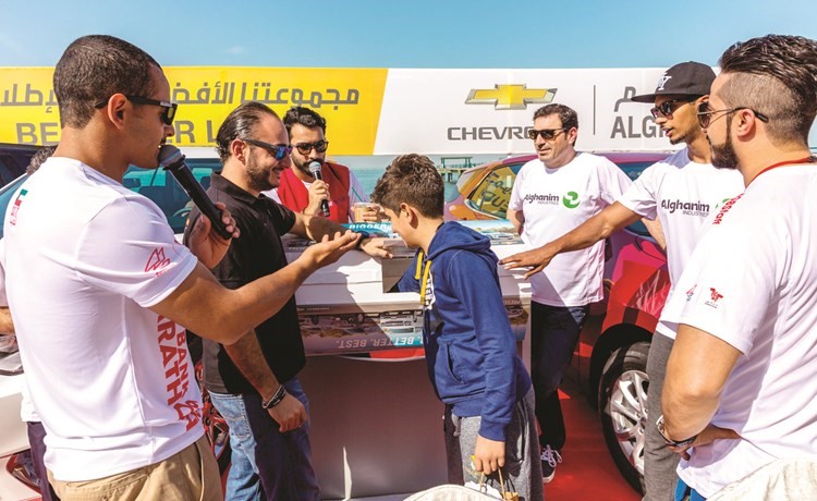 «شفروليه الغانم» ترعى ماراثون بنك الخليج 642 للمرة الثانية