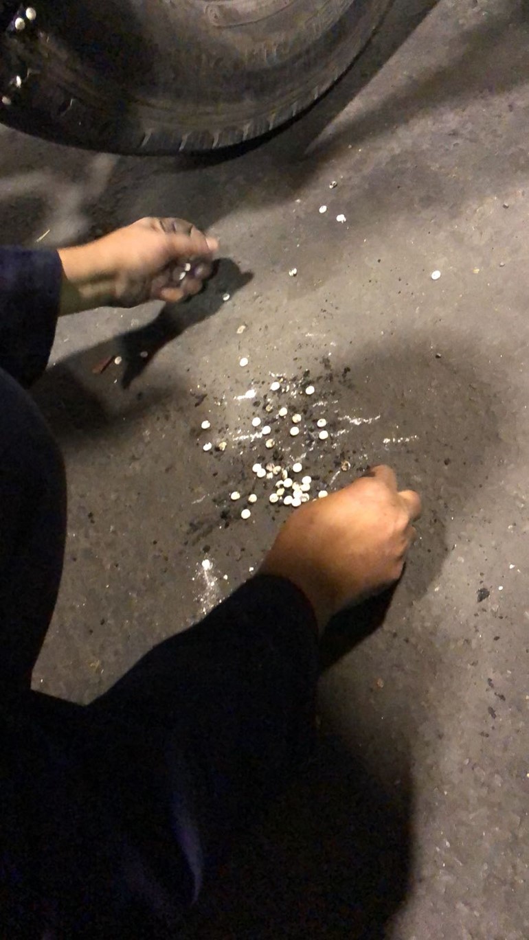 ضبط نحو ١٥٠ الف حبة كابتي من قبل رجال جمارك العبدلي