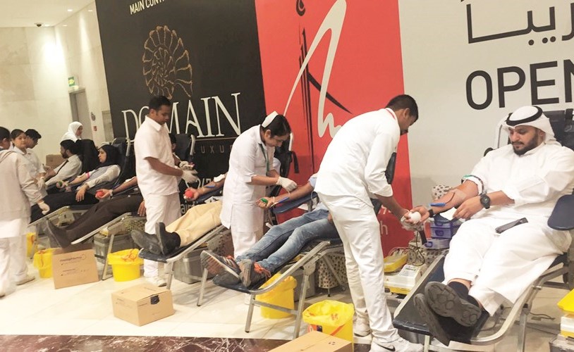 «خذ وقتاً من مشاغل الحياة لإنقاذ حياة» عنوان حملة برج التجارية للتبرع بالدم