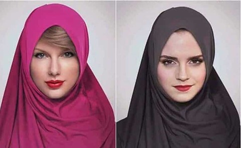 بالفيديو والصور .. هل شاهدتم نجمات هوليوود بالحجاب من قبل ؟