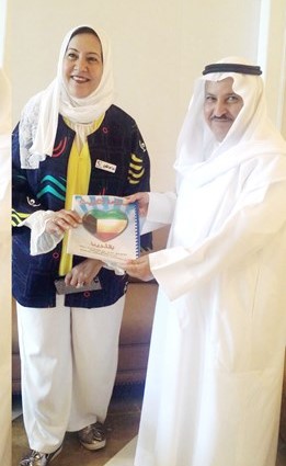 محمد ضيف الله شرار مستقبلا عنود الظفيري ﻿
