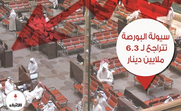 أدنى سيولة للبورصة في 5 أشهر