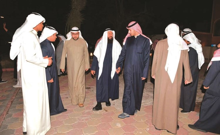 محمد هايف وأسامة الشاهين وعدد من المشاركين﻿