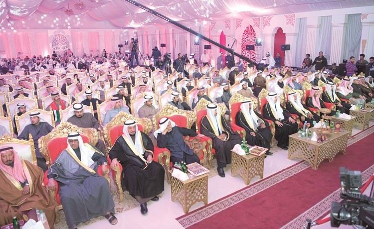 جانب من الحضور خلال الحفل	(محمد هنداوي)﻿