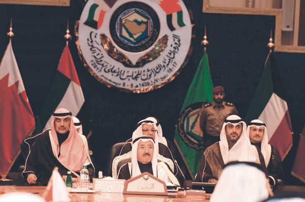 صاحب السمو الامير الشيخ صباح الاحمد مترئسا القمة الخليجية الـ ٣٨ 	(هاني الشمري)