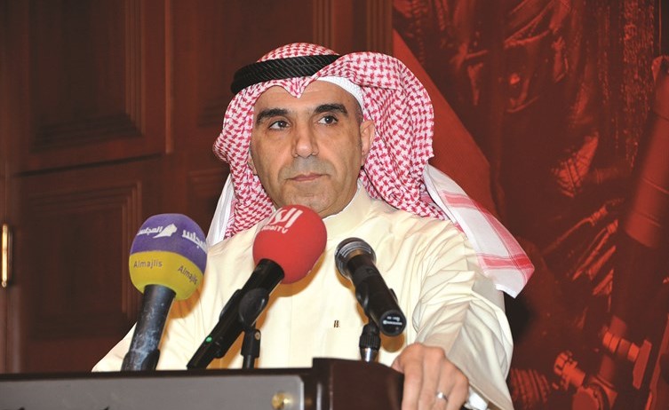 ناصر الصبيح متحدثا		 (عادل سلامة)﻿