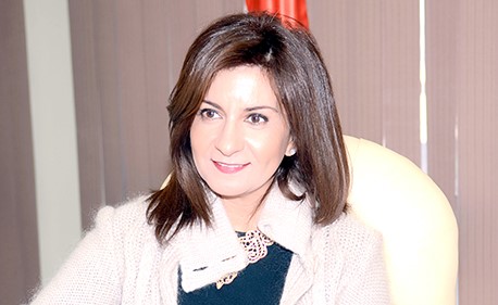  وزيرة الهجرة المصرية