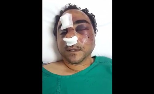  من داخل المستشفى