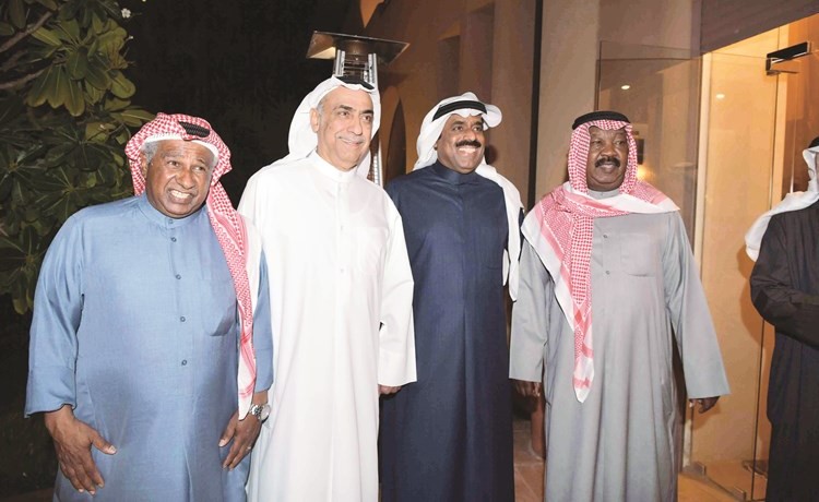 مرزوق سعيد ويوسف سويد وجاسم يعقوب وسعد الحوطي ﻿
