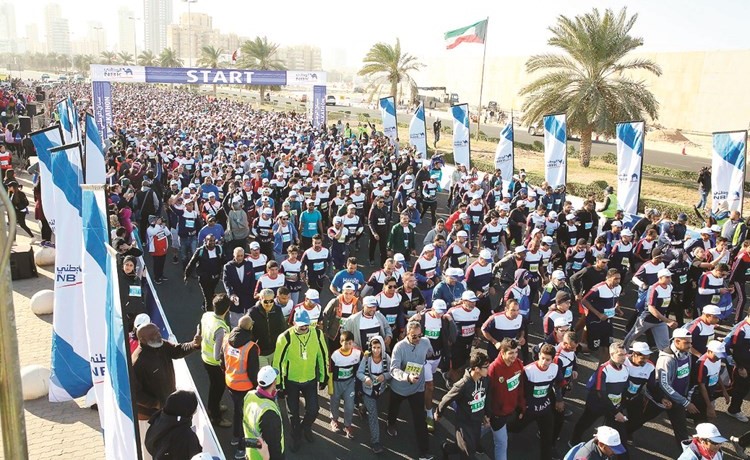 خلال انطلاق منافسات الرجال﻿